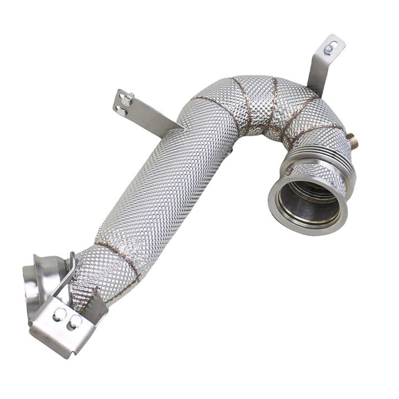 High Flow Race Stainless Downpipe for Mercedes Benz AMG GT53 GLE53 E53 3.0T - Bull Boost Performance