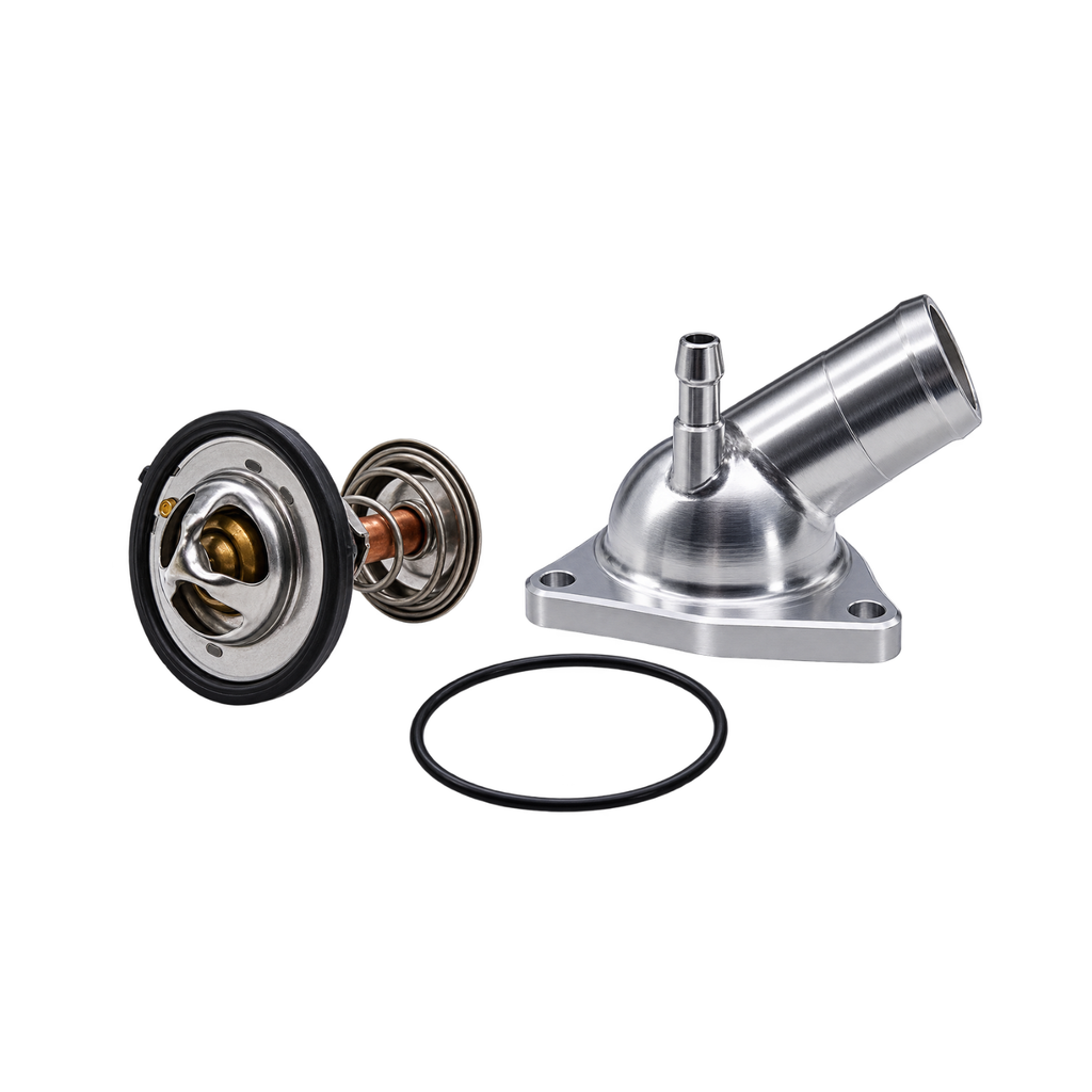 Billet Thermostat Housing with 180°F Thermostat – GM LT 5.3L & 6.2L V8 - 530180 - Granatelli Motor Sports