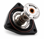 Black Billet Thermostat Housing with 180°F Thermostat – GM LT 5.3L & 6.2L V8 - 530180B - Granatelli Motor Sports