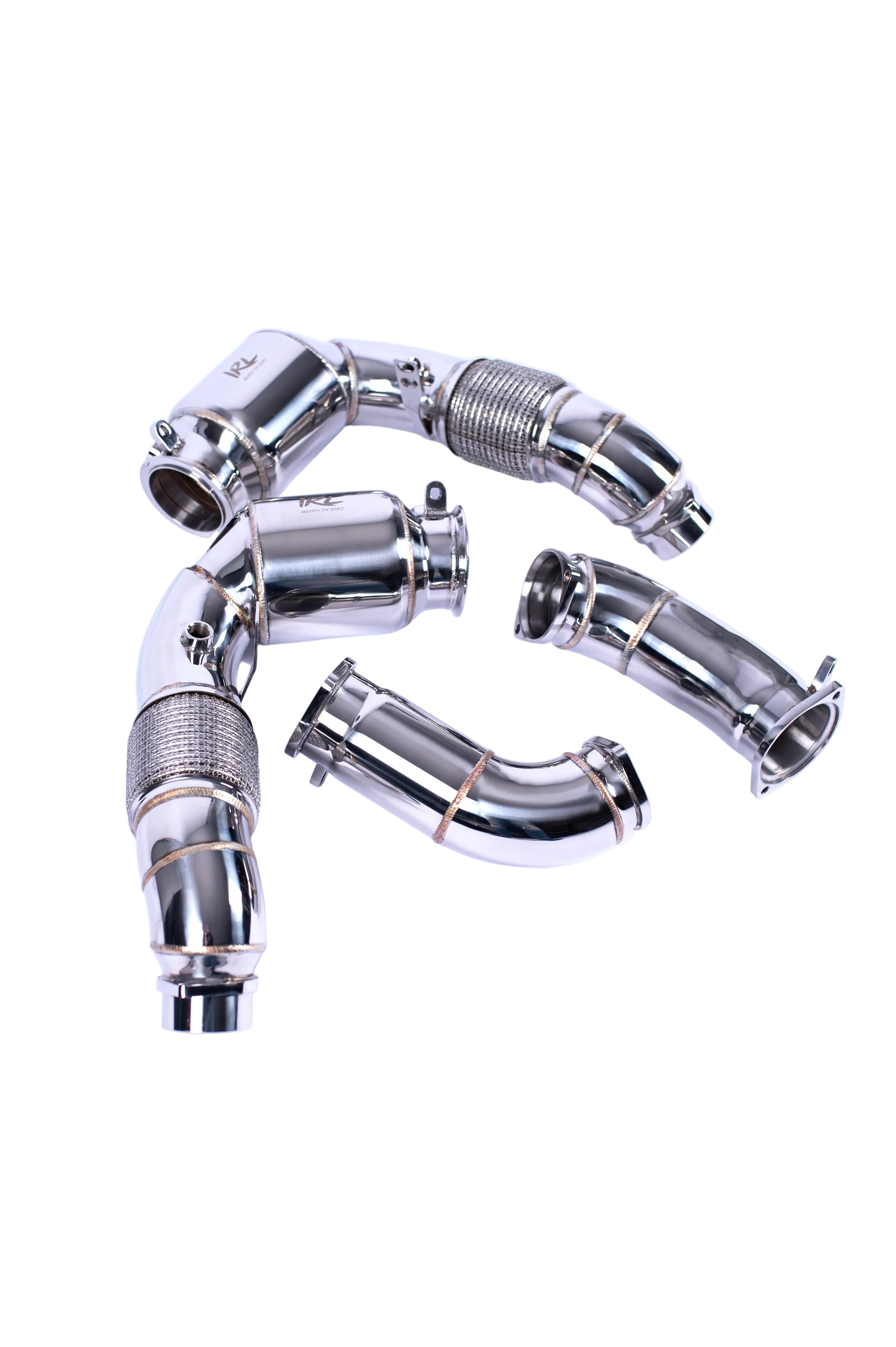 IRL G90 G99 M5 MaxFlow 400 CEL Downpipes