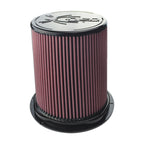 Injen 8-Layer Oiled Cotton Gauze Air Filter w/ Twist Lock - 5in ID / 9.3in Base / 8.5in H