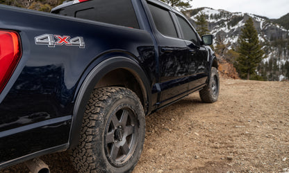 Bushwacker 2019 Ford Ranger OE Style Fender Flares 2pc Rear Crew Cab / Extended Cab Pickup - Blk