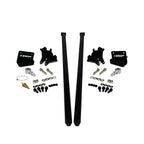2011-2019 Chevrolet / GMC 58 inch Bolt On Traction Bars 4 inch Axle Diameter Silk Satin Black