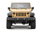 Raxiom 07-18 Jeep Wrangler JK Axial Series DB1 LED Headlights- Black Housing- Clear Lens