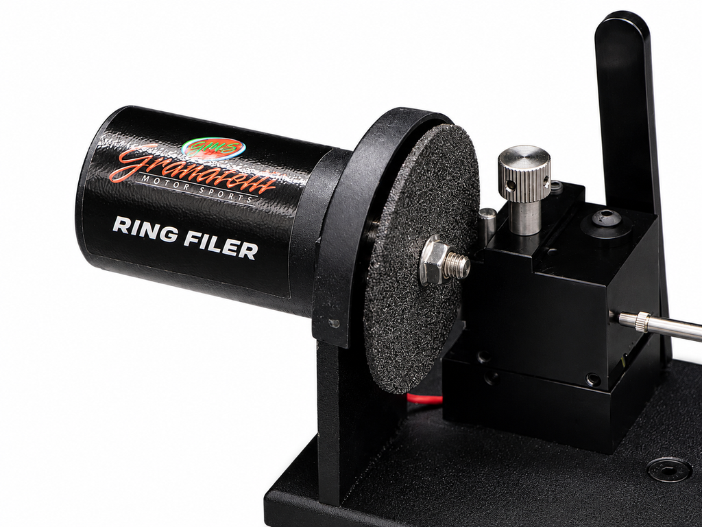 Cordless Electric Piston Ring Filer Kit with 12V Battery, Charger & Grinding Wheels – 540100 - Granatelli Motor Sports