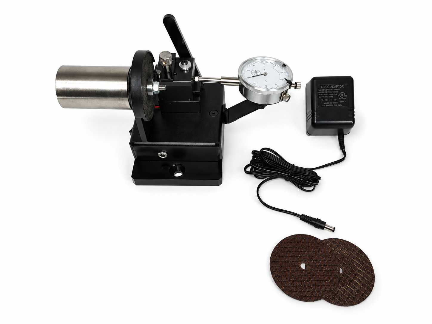 Cordless Electric Piston Ring Filer Kit with 12V Battery, Charger & Grinding Wheels – 540100 - Granatelli Motor Sports