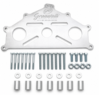 Motor Sports Engine Stand Adapter Plate, Billet Aluminum, Chevrolet. SBC, BBC, LT, LS & Duramax - 540106 - Granatelli Motor Sports