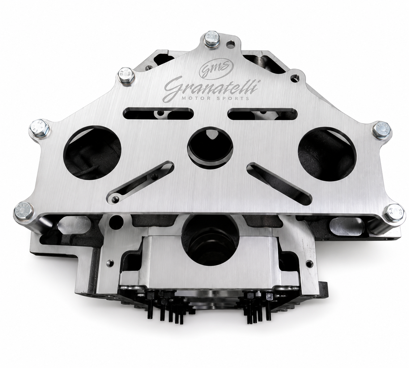 Motor Sports Engine Stand Adapter Plate, Billet Aluminum, Chevrolet. SBC, BBC, LT, LS & Duramax - 540106 - Granatelli Motor Sports