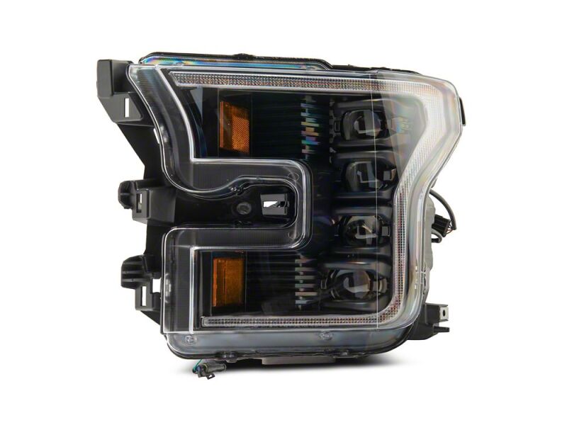 Raxiom 15-17 Ford F-150 CXR Series LED Headlights- Black Housing- Clear Lens