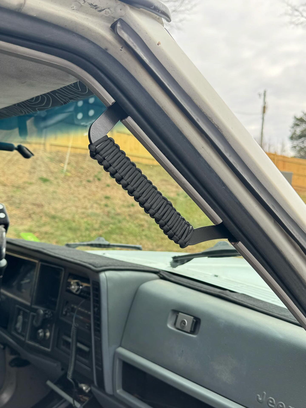 A Pillar Grab Handle Kit for Jeep XJ Cherokee By Gatekeeper Off-Road