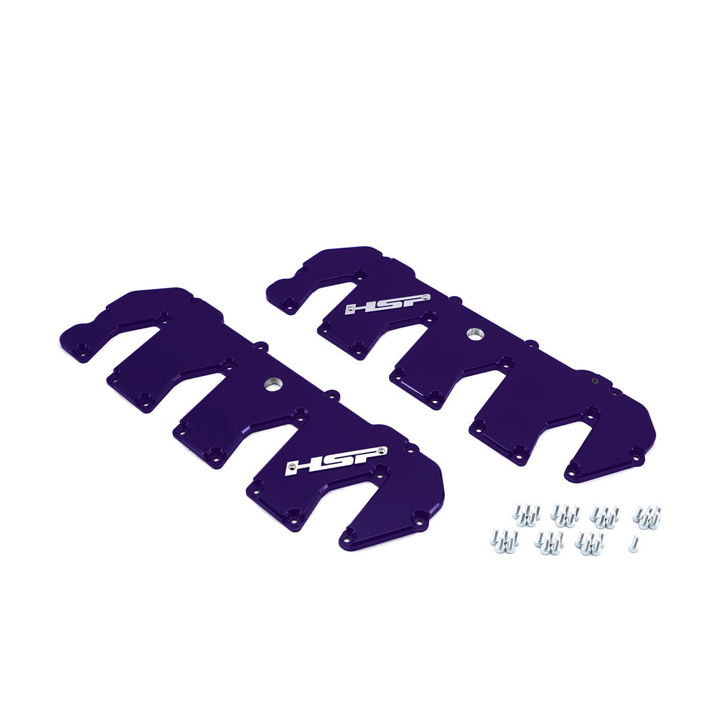 2011-2016 Chevrolet / GMC Billet Valve Covers Illusion Purple