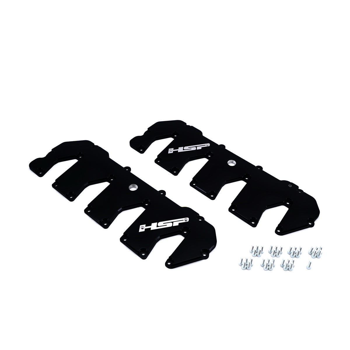 2011-2016 Chevrolet / GMC Billet Valve Covers Silk Satin Black