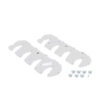 2011-2016 Chevrolet / GMC Billet Valve Covers Polar White