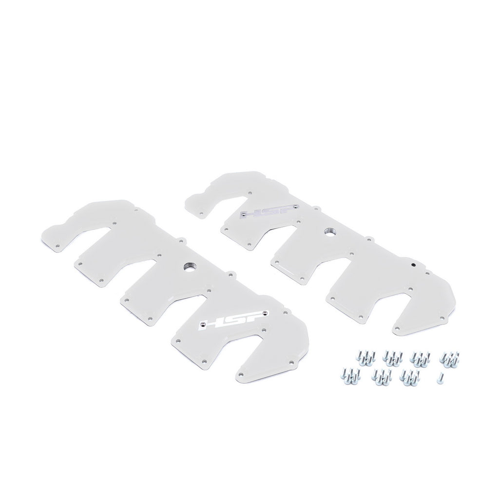 2011-2016 Chevrolet / GMC Billet Valve Covers Polar White
