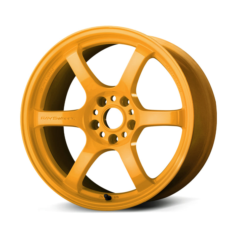 Gram Lights 57DR 18x9.5 +38 5-100 Mach Yellow