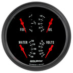Autometer Z-Series Quad 5in. - 240 OhmE-33 OhmF
