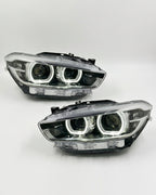 BMW 1 Series F20 / 118i Dual-Color (Yellow / White) LED Headlight Assembly with High / Low Beam 2015 - 2018