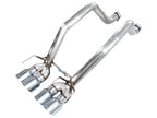 AWE Tuning C6 Chevrolet Corvette Z06/ZR1 Track Edition Axle-Back Exhaust w/ Chrome Silver Tips