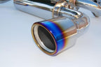 Invidia 03-05 Infiniti FX35/45 Gemini Rolled Titanium Tip Cat-back Exhaust