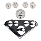 Autometer Old Tyme White Direct Fit Dash Kit 55-56 Chevrolet (1 x 3-3/8in. / 4 x 2-1/16in.)