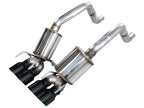 AWE Tuning 09-13 Chevrolet Corvette 6.2L Touring Edition Axle-Back Exhaust w/ Diamond Black Tips