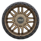 Weld Off-Road Swift 17x9in - 8x165.1 BP - ET-12 - 125.1mm CB - Satin Bronze Wheel & Black Ring