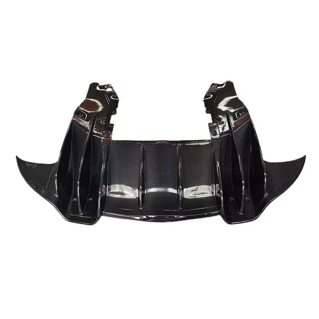 Dry Carbon Fiber Rear Diffuser for McLaren 540C 570S 570GT - Bull Boost Performance