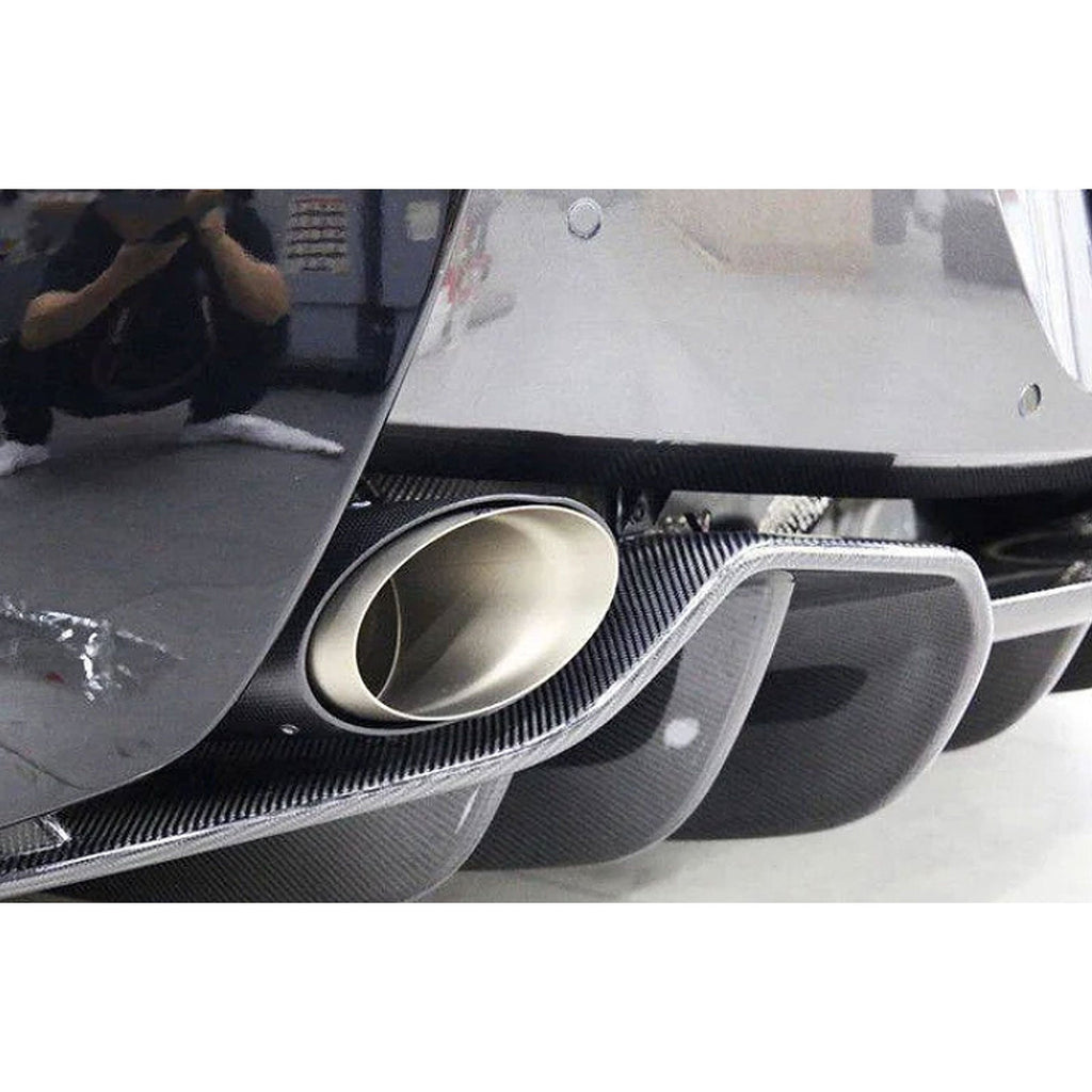Dry Carbon Fiber Rear Diffuser for McLaren 540C 570S 570GT - Bull Boost Performance