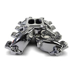 Edelbrock Chevy LS1 Performer RPM Intake Manifold Only - Chrome Plasma Finish