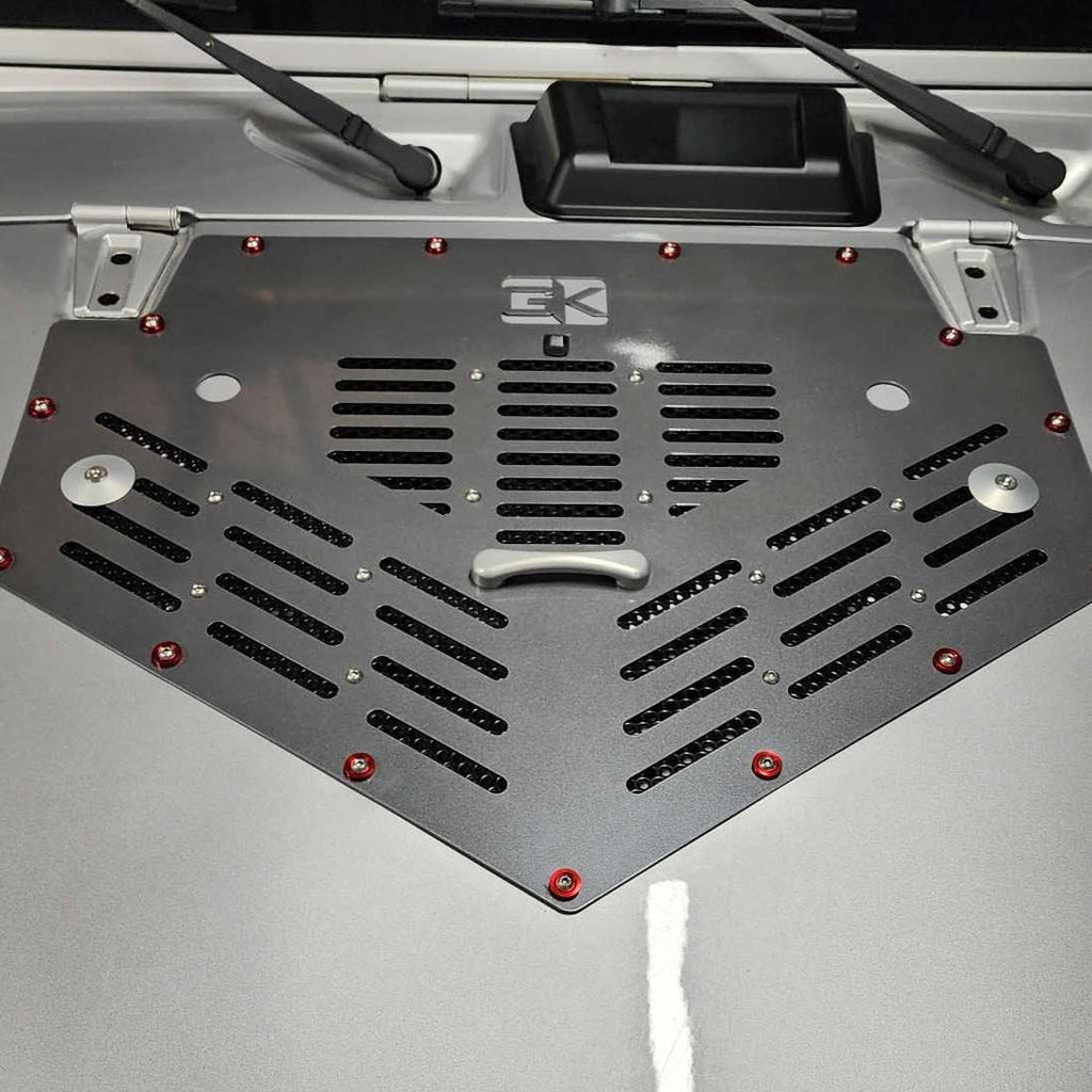 Hood Vent Kit for Jeep JK Wrangler (2007-2018) By Gatekeeper Off-Road