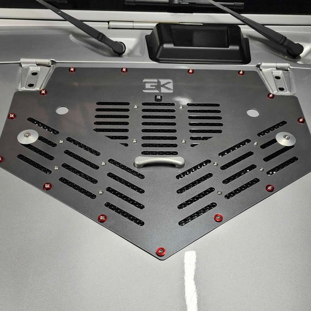 Hood Vent Kit for Jeep JK Wrangler (2007-2018) By Gatekeeper Off-Road