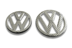 VW Golf 7 - Base, GTI, R - Carbon Fiber Look Emblem Set (2012-2017)