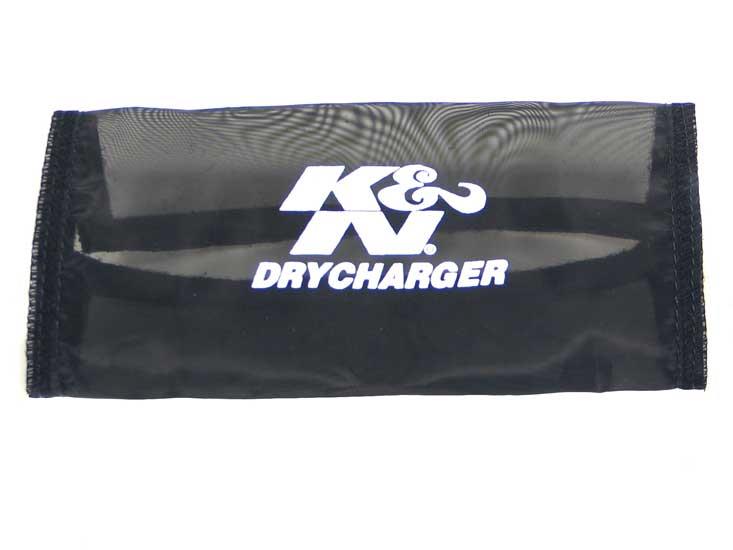 K&N Drycharger Wrap Black 7.125in W 7.125in L