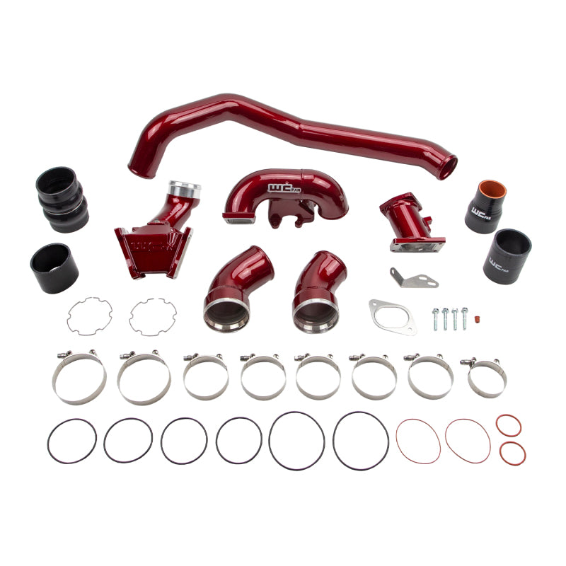 Wehrli 07.5-10 GMC/Chevrolet 6.6L Duramax Stage 1 High Flow Intake Bundle Kit - Candy Teal