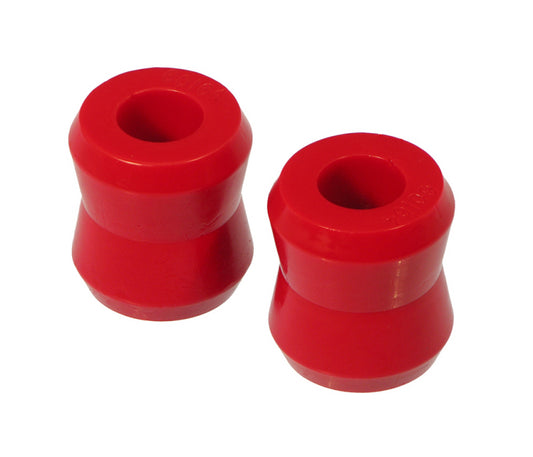 Prothane Universal Shock Bushings - Large Hourglass - 11/16 ID - Red