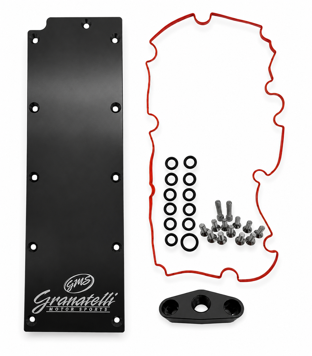 Motor Sports Billet Valley Pan Cover, LS Gen IV. - 595002 - Granatelli Motor Sports