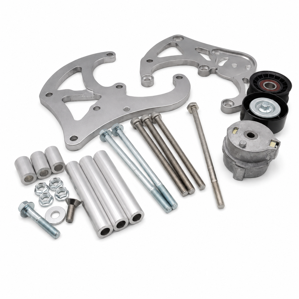 A/C Compressor Brackets for R4 Compressor - 596002 - Granatelli Motor Sports