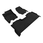 3D MAXpider 22-26 Ford F-150 Lightning Supercrew Elegant Black Full Set