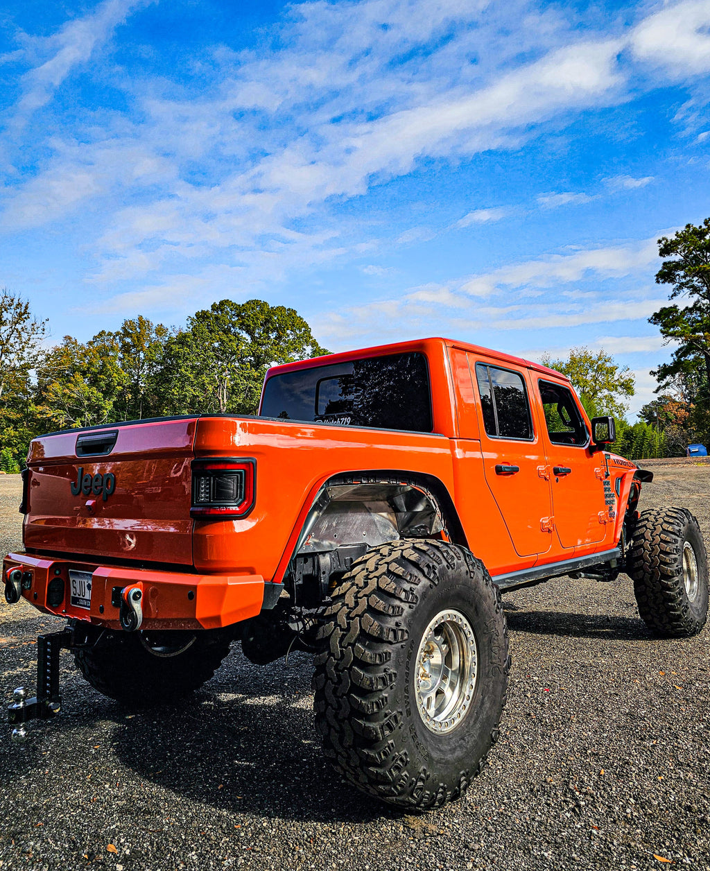 Gauntlet Rear Bumper for 2020+ Jeep Gladiator JT By Gatekeeper Off-Road