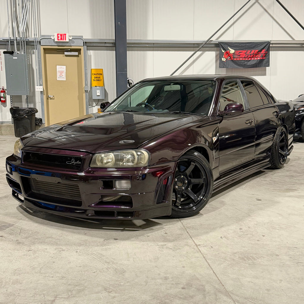 1999 Nissan Skyline R34 Midnight Purple GTT