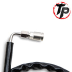 Stainless Braided Clutch Line for 2024+ Mustang GT By Tick Performance