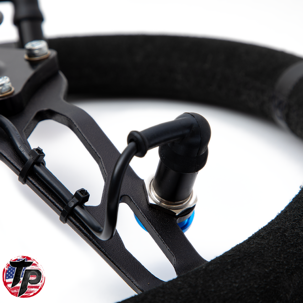 Blue Push-Button Switch For Aftermarket Steering Wheel By Tick Performance