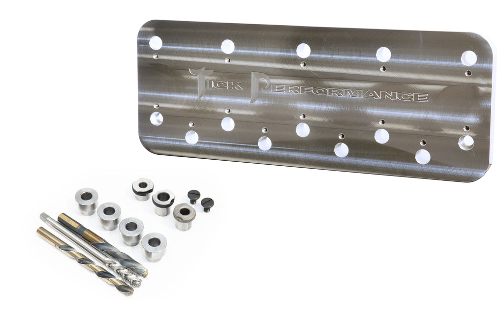 Head Bolt Drill Fixture for Gen 3 & 4 GM LS-Series Blocks By Tick Performance