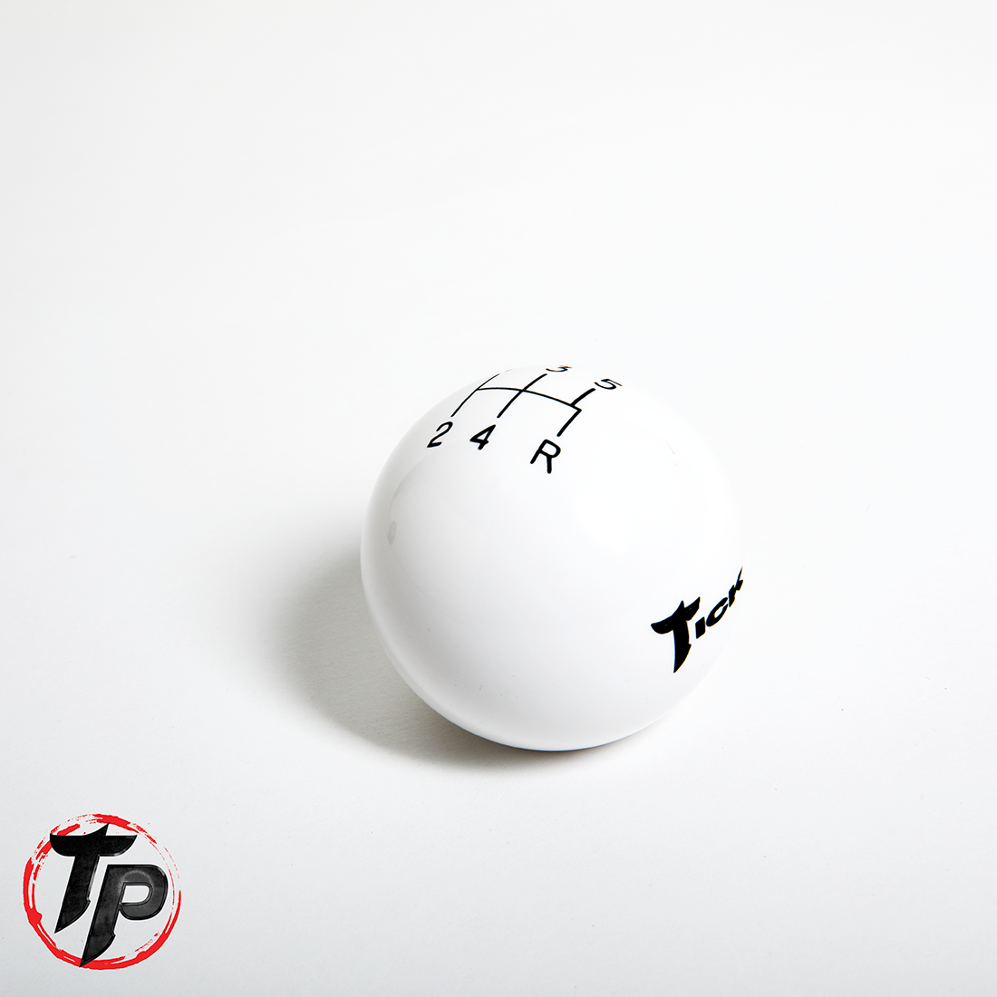 White 5 Speed Shifter Ball By Tick Performance