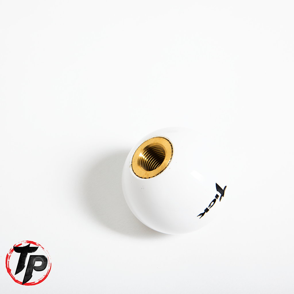 White 5 Speed Shifter Ball By Tick Performance