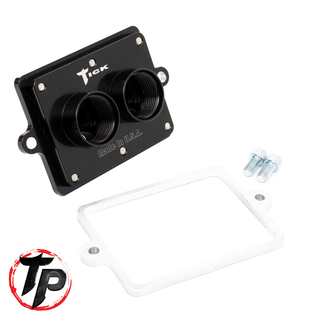 2-into-4 -16AN To -12AN Billet Firewall Pass Through Bulkhead By Tick Performance