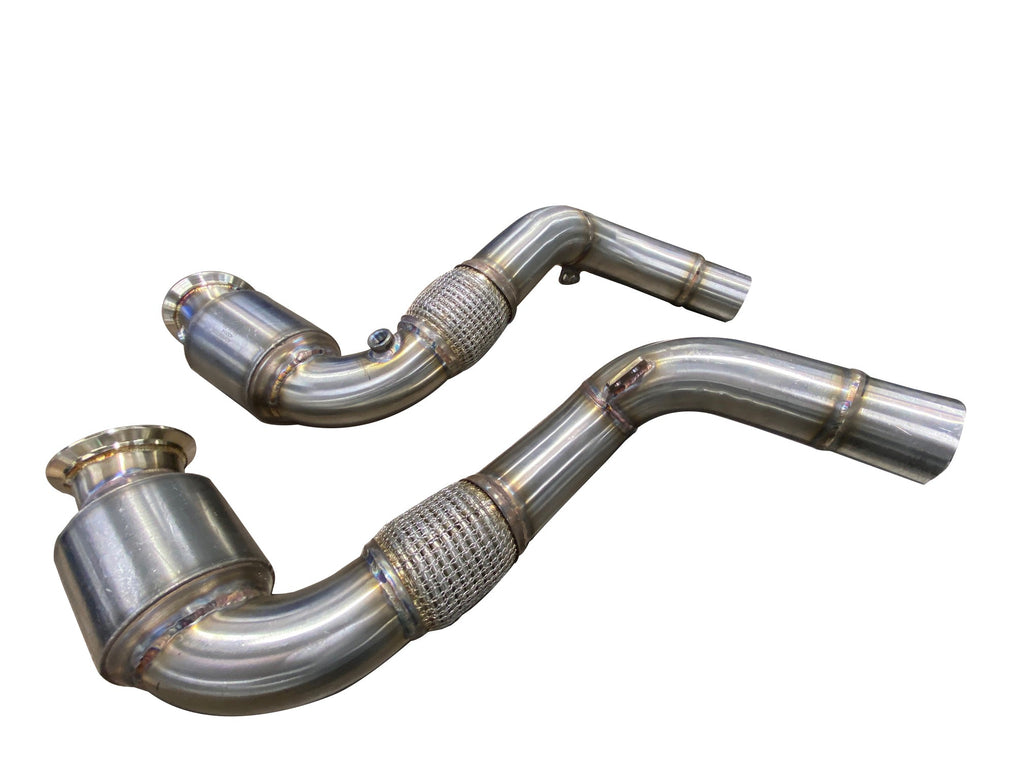 Active Autowerke S63 N63 GESI Catted Downpipes | V8 BMW X5 M and X6 M X5 X6 550i 650i