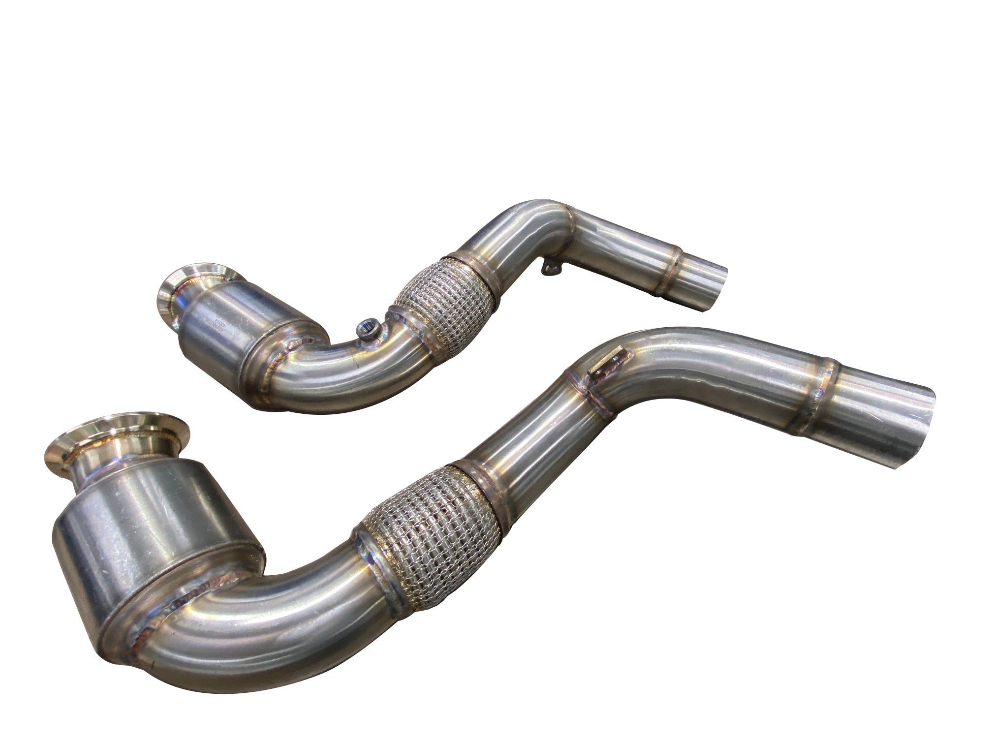 Active Autowerke S63 N63 GESI Catted Downpipes | V8 BMW X5 M and X6 M X5 X6 550i 650i