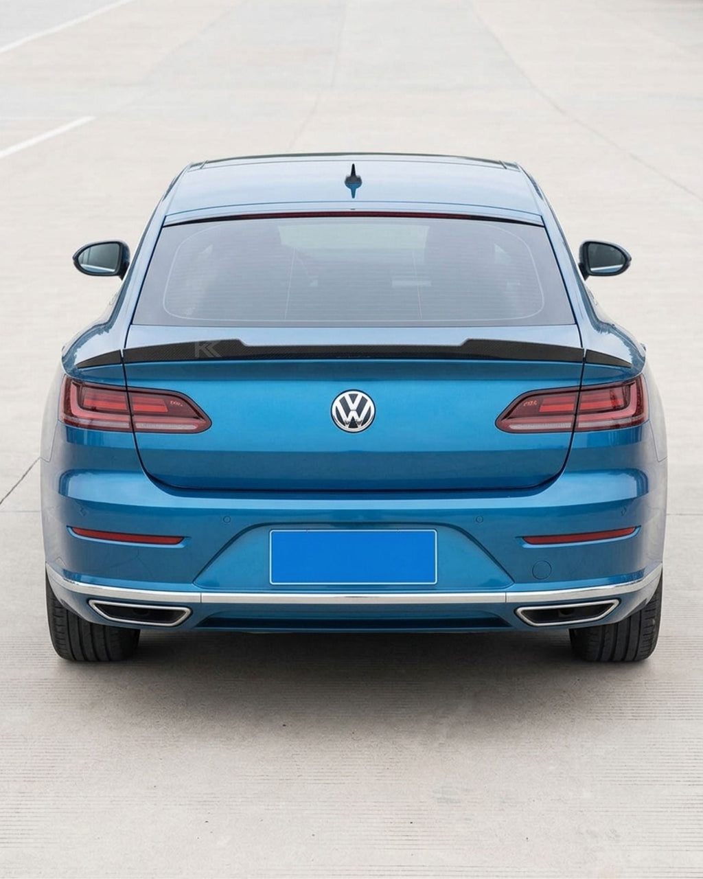 VW Arteon Carbon Fiber Rear Trunk Spoiler – Gloss Black (2019–2023)