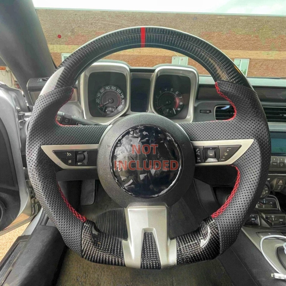 Real Carbon Fiber Steering Wheel for Chevrolet Camaro SS 2010-2011